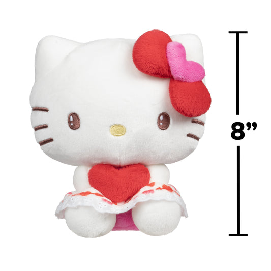 and Friends - 8 Inch Valentine’S Plush Holding a Heart