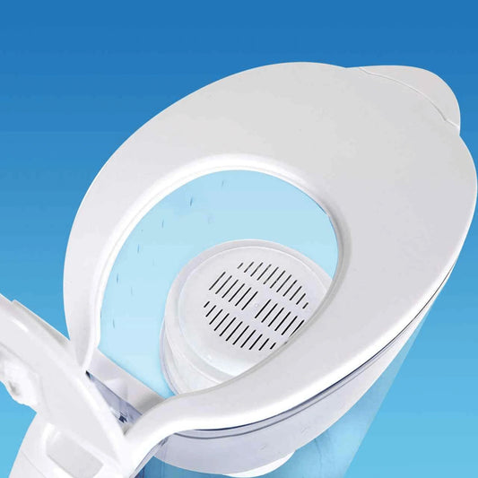 Aquabliss 10-Cup Water Filter Pitcher with 3 XL Filters