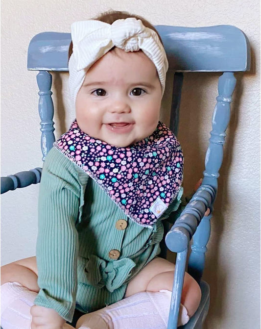 Baby Bandana Drool Bibs Set, Soft Absorbent Bibs for Teething and Drooling - 10 Pack Pattern