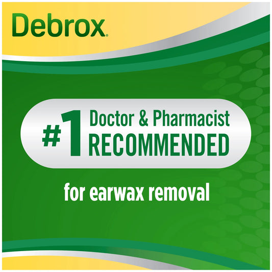 Ear Wax Removal Kit, Ear Cleaning Rubber Bulb Syringe and 0.5 Fl Oz Ear Wax Removal Drops