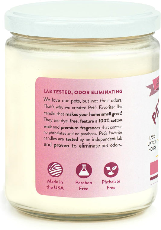 - Tested & Proven - Odor Eliminating Candle, Pet-Friendly Scented Candle, in 7 Great Fragrances – 70-Hour Burn Time, Cotton Wick (Very Berry, Pack of 1)